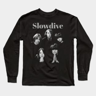 Slowdiveindie 80s Long Sleeve T-Shirt